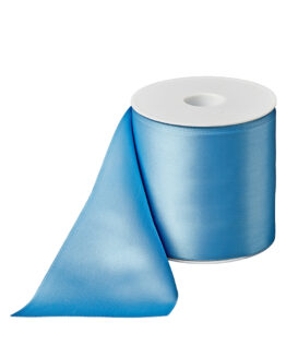 Premium-Satinband extra breit, kobaltblau, 100 mm breit - satinband, satinband-dauersortiment, premium-qualitaet, geschenkband, dauersortiment