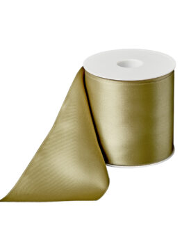 Premium-Satinband extra breit, hellgrün, 100 mm breit - premium-qualitaet, geschenkband, dauersortiment, satinband, satinband-dauersortiment