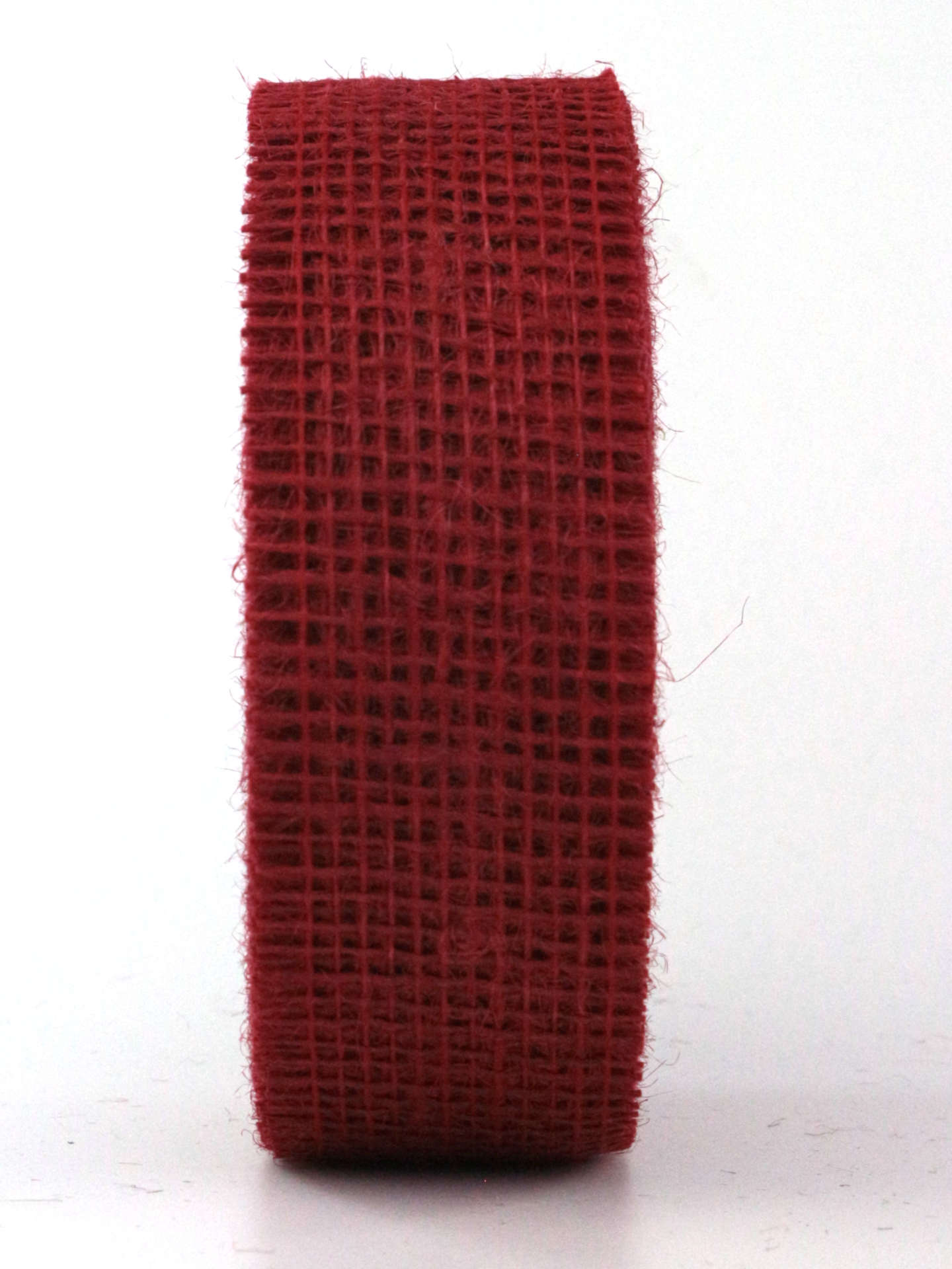 Juteband, altrot, 40 mm breit, 25 m Rolle - eco-baender, geschenkband, juteband, andere-baender, dauersortiment