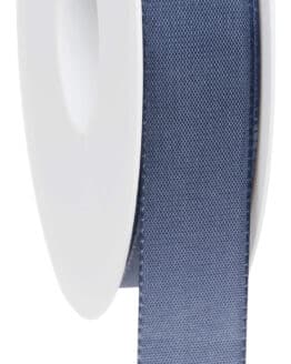 Dekoband Taftband, indigoblau, 25 mm breit, 50 m Rolle