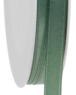 Satinband, smokegreen, 10 mm breit, 25 m Rolle