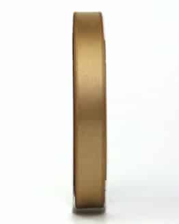 Satinband, antikgold, 15 mm breit, 25 m Rolle
