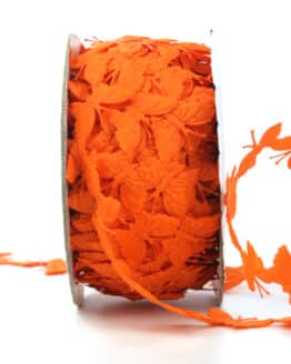 Schmetterlinggirlande, orange - dekogirlande