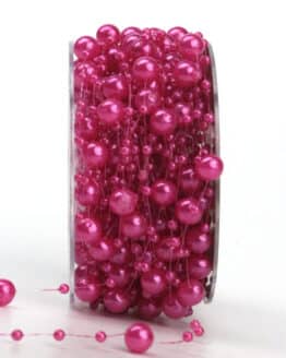 Perlengirlande fuchisa, 15 m Rolle