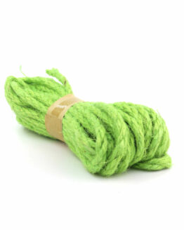 Jute-Seil, lindgrün, 5 mm breit - andere-baender, juteband, kordeln, dekoband