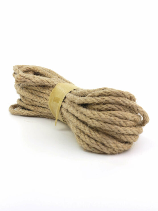 Jute-Seil, natur, 5 mm breit - kordeln, jutekordeln, dekoband, andere-baender, juteband