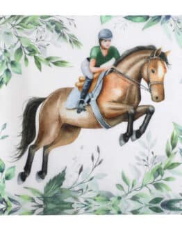 Vlies-Tischläufer Pferd, 30 cm breit, 5 m Rolle