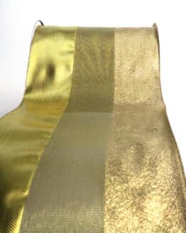 Luxuriöses Weihnachts-Tischband, gold, 120 mm breit, 25 m Rolle