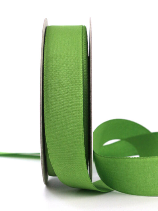 Ecocell Geschenkband (biologisch abbaubar), grasgrün, 25 mm breit, 25 m Rolle - biologisch-abbaubar, kompostierbare-geschenkbaender, eco-baender, geschenkband, geschenkband-einfarbig