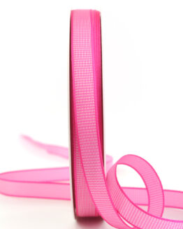 Ripsband „lebensmittelecht“, pink, 10 mm breit - geschenkband, geschenkband-einfarbig