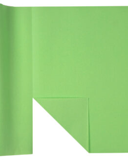 Airlaid-Tischläufer, 40 cm breit, 4,8 m lang, apfelgrün - airlaid-tischlaeufer, vlies-tischlaeufer