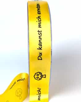 Pflück-Mich-Band - Aktion "Gelbes Band", 35 mm breit, 100 m Rolle