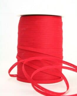 Baumwoll-Kräuselband rot, 5 mm - biologisch-abbaubar, raffia, ballonbaender, bastband, kompostierbare-geschenkbaender, polyband