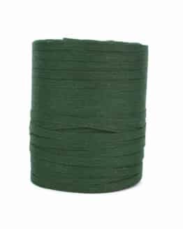 Baumwoll-Kräuselband tannengrün, 5 mm - ballonbaender, polyband, kompostierbare-geschenkbaender, raffia, biologisch-abbaubar, bastband