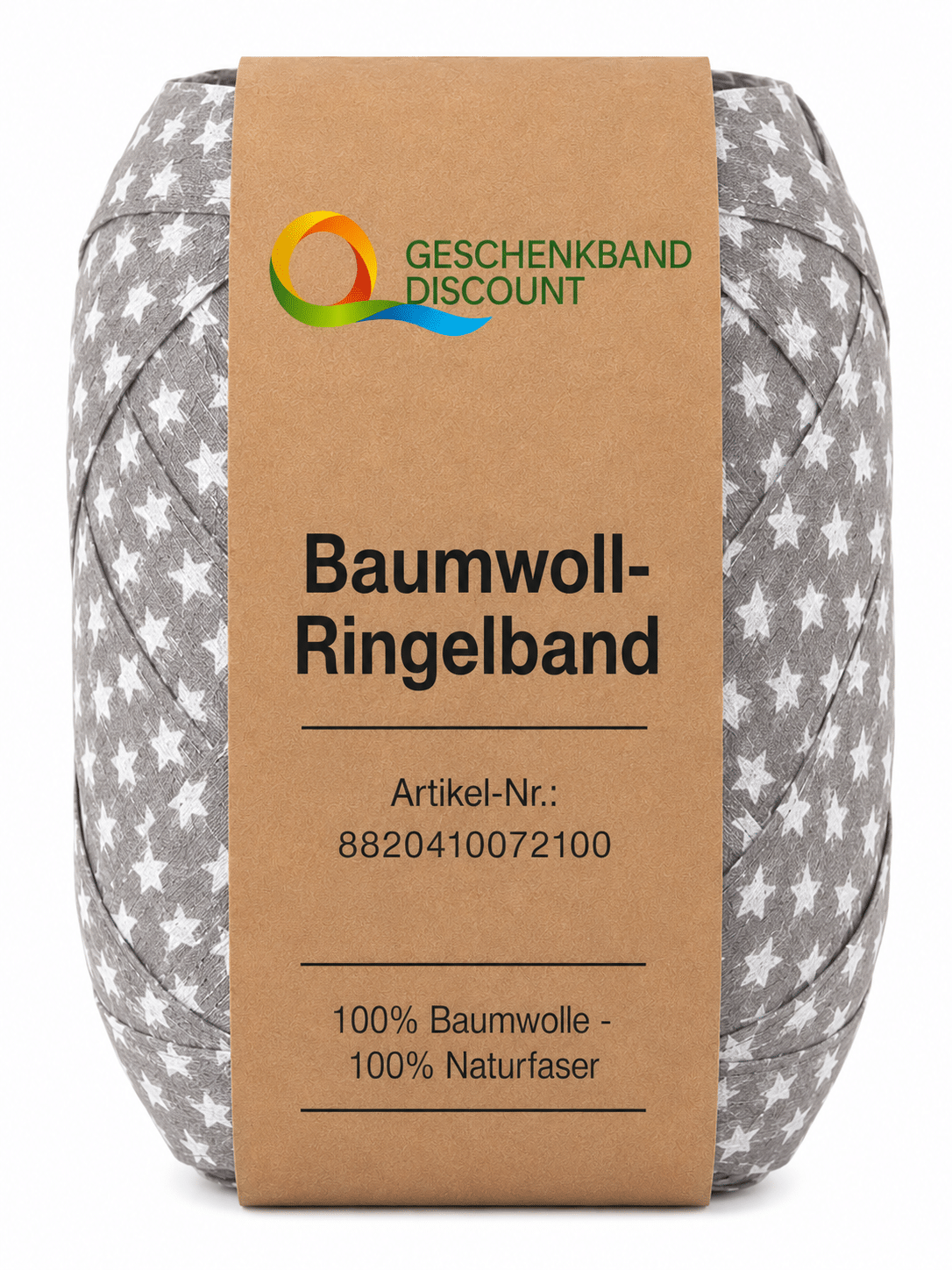Baumwollringelband Sterne silbergrau 10mm_8820410072100-B-3-4 Baumwollringelband Sterne silbergrau 10mm_8820410072100-B-3-4