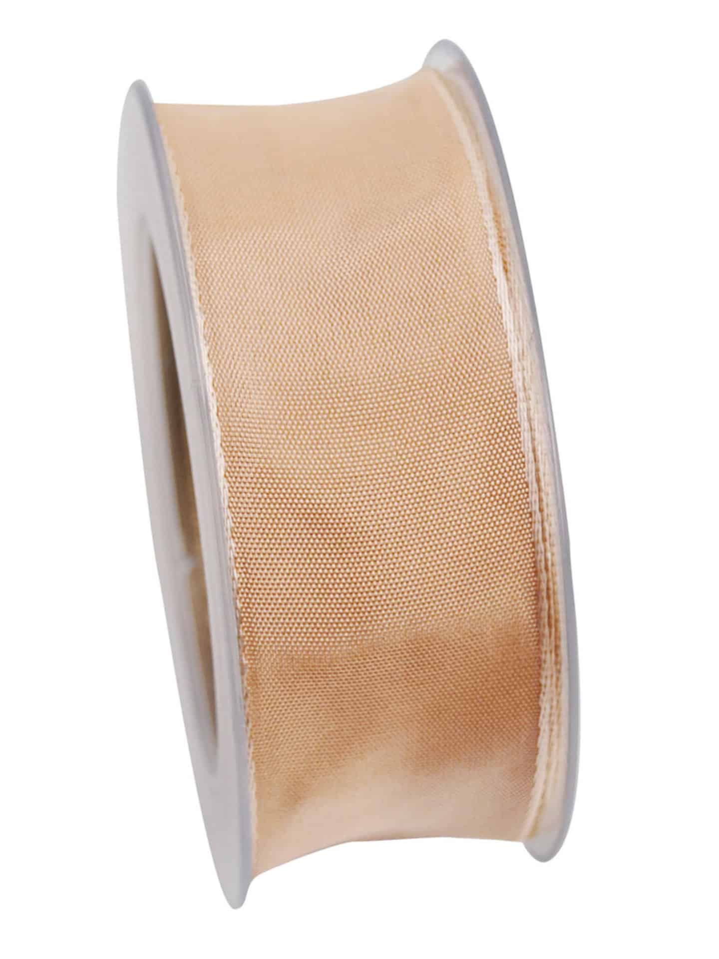 Dekoband mit Drahtkante_peach_220304040525