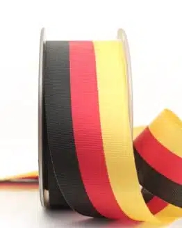 Deutschlandband, 40 mm - nationalband, geschenkband-fuer-anlaesse, tag-der-deutschen-einheit, anlasse