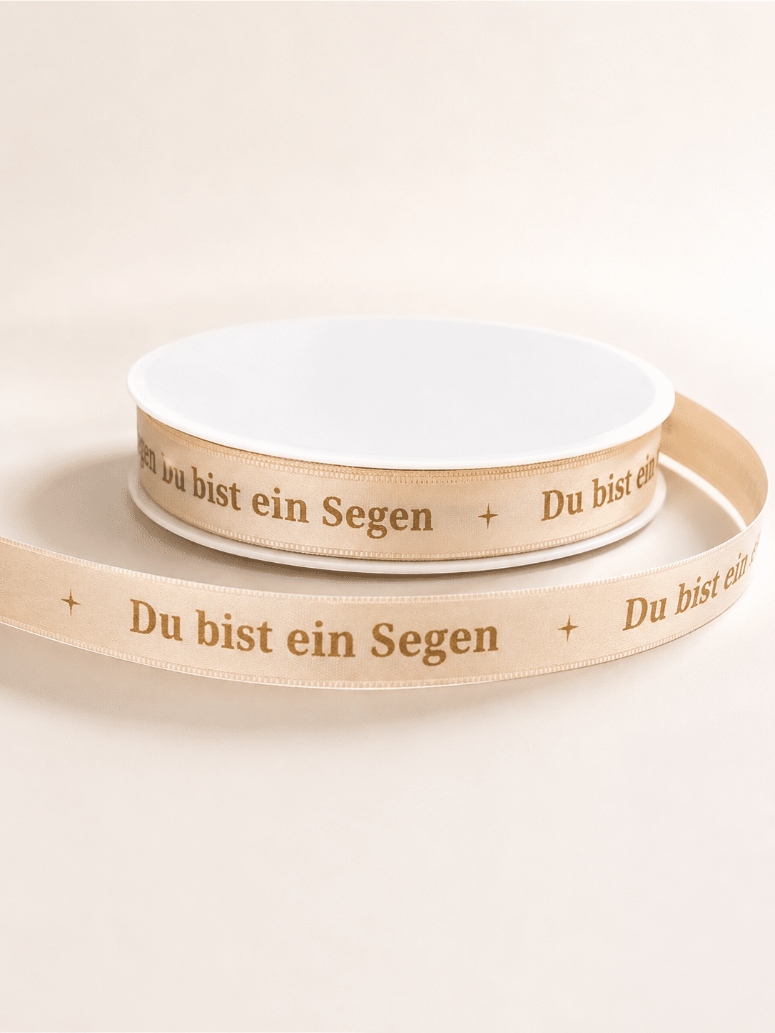 Satinband Du bist ein Segen Satinband "Du bist ein Segen"