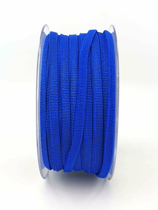 Gummiband (Elastikband), blau, 5 mm breit, 20 m Rolle - corona-hilfsmittel, elastikband