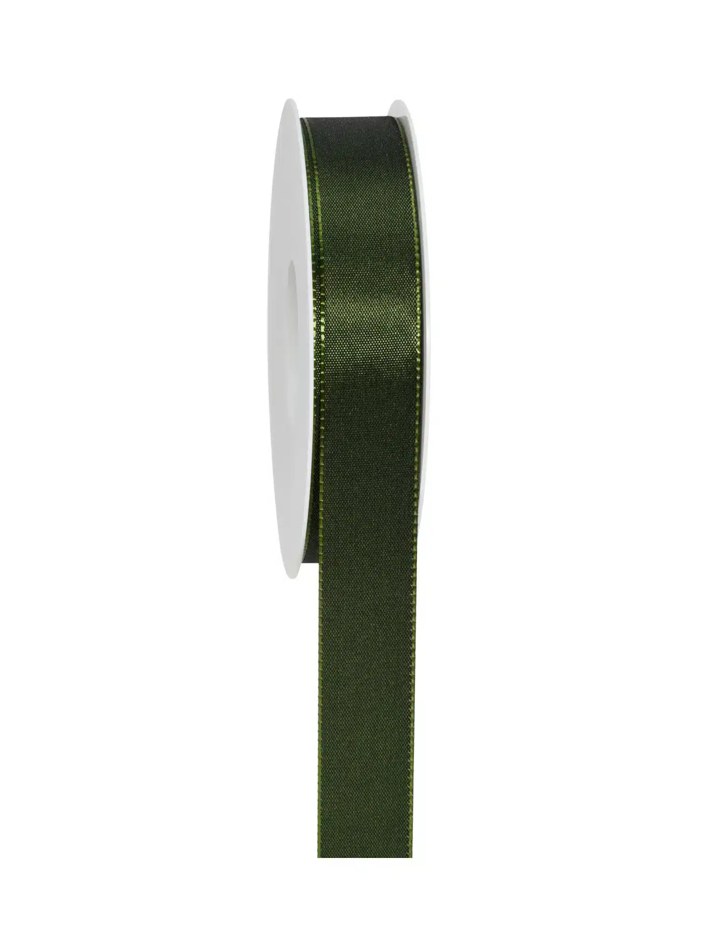 Geschenkband Basic - Taftband - artichoke-green - 25mm - 50m - 884452554850