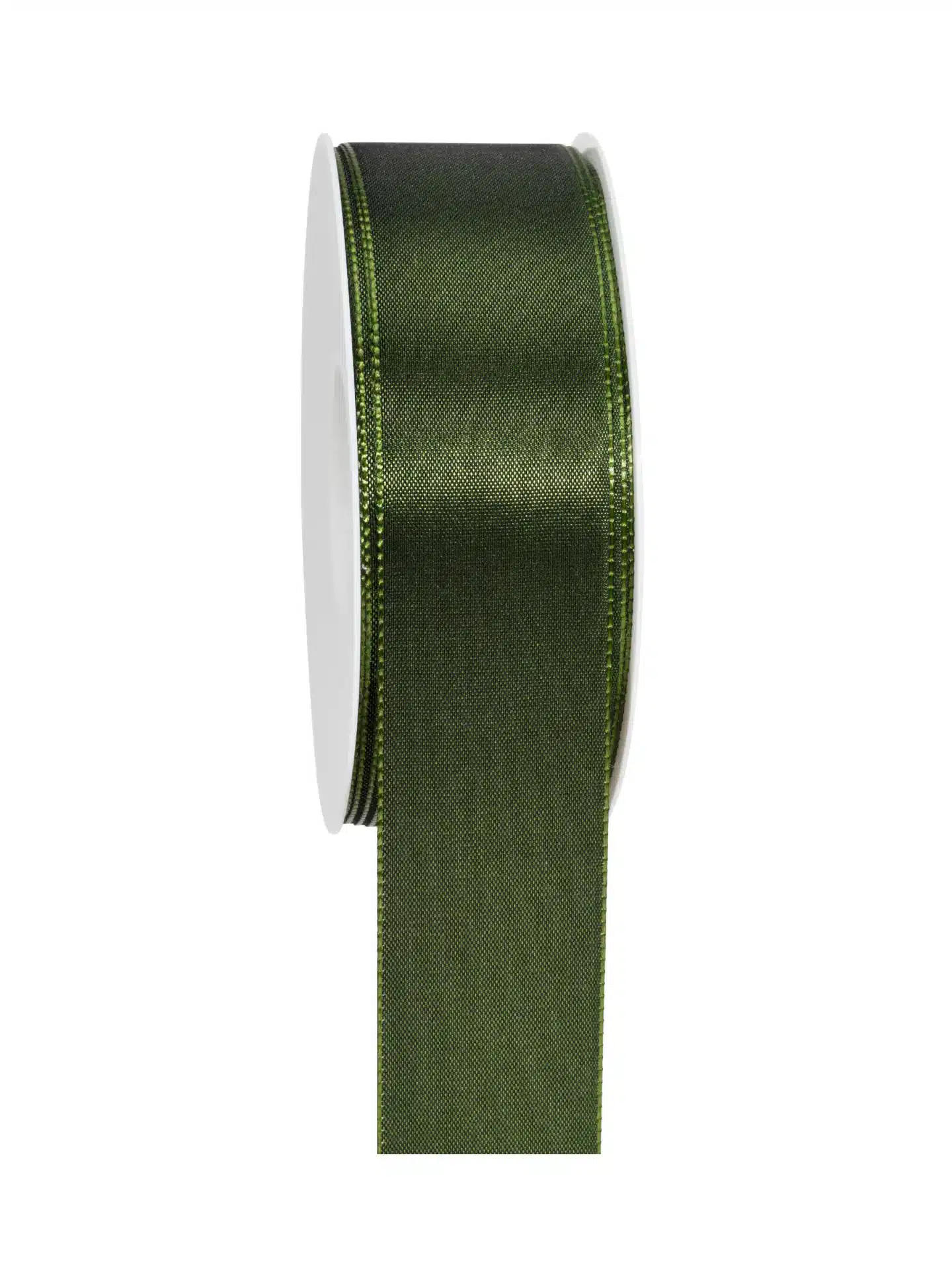 Geschenkband Basic - Taftband - artichoke-green - 40mm - 50m - 884454054850