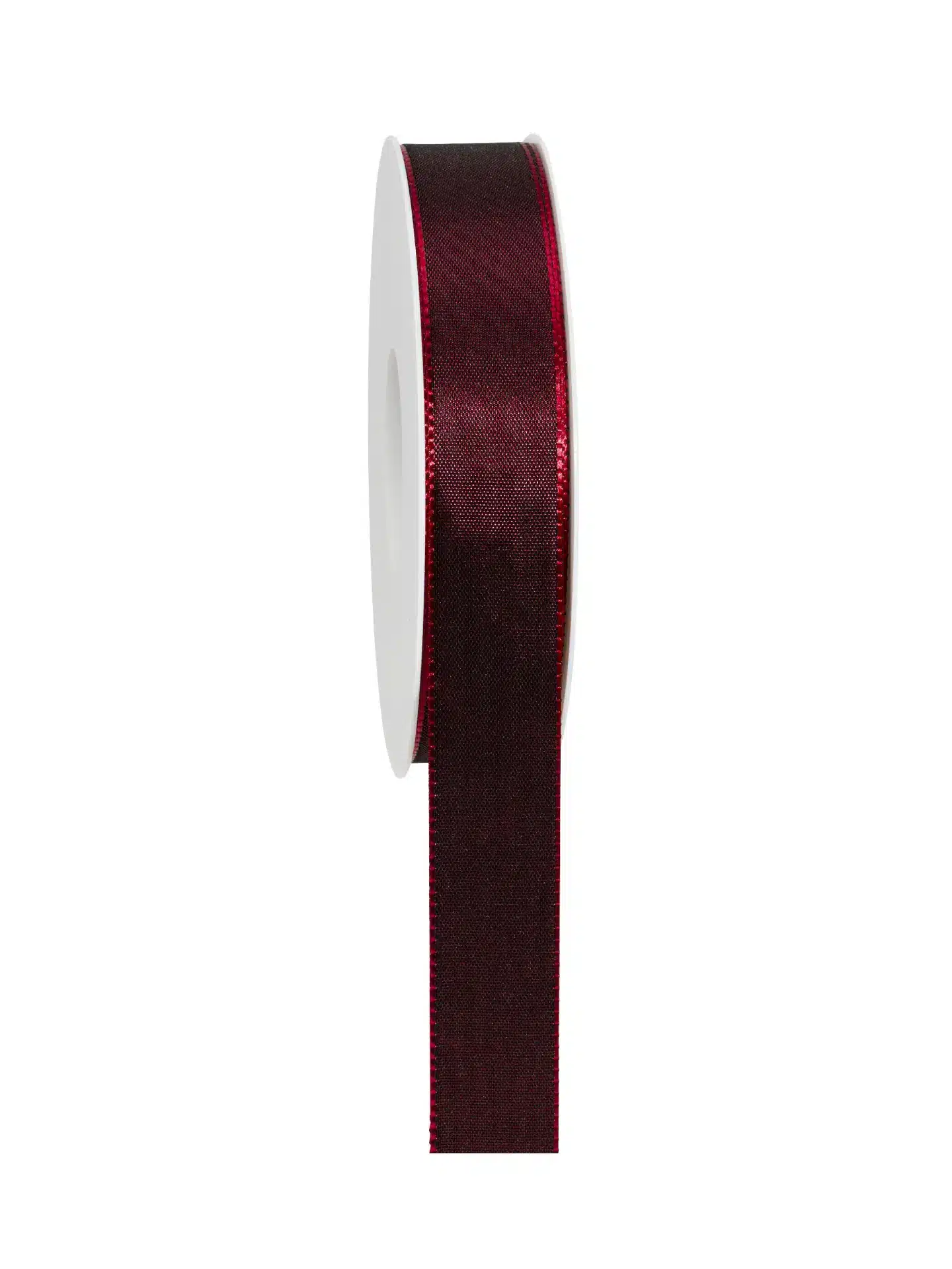 Geschenkband Basic - Taftband - bordeaux - 25mm - 50m - 884452527150