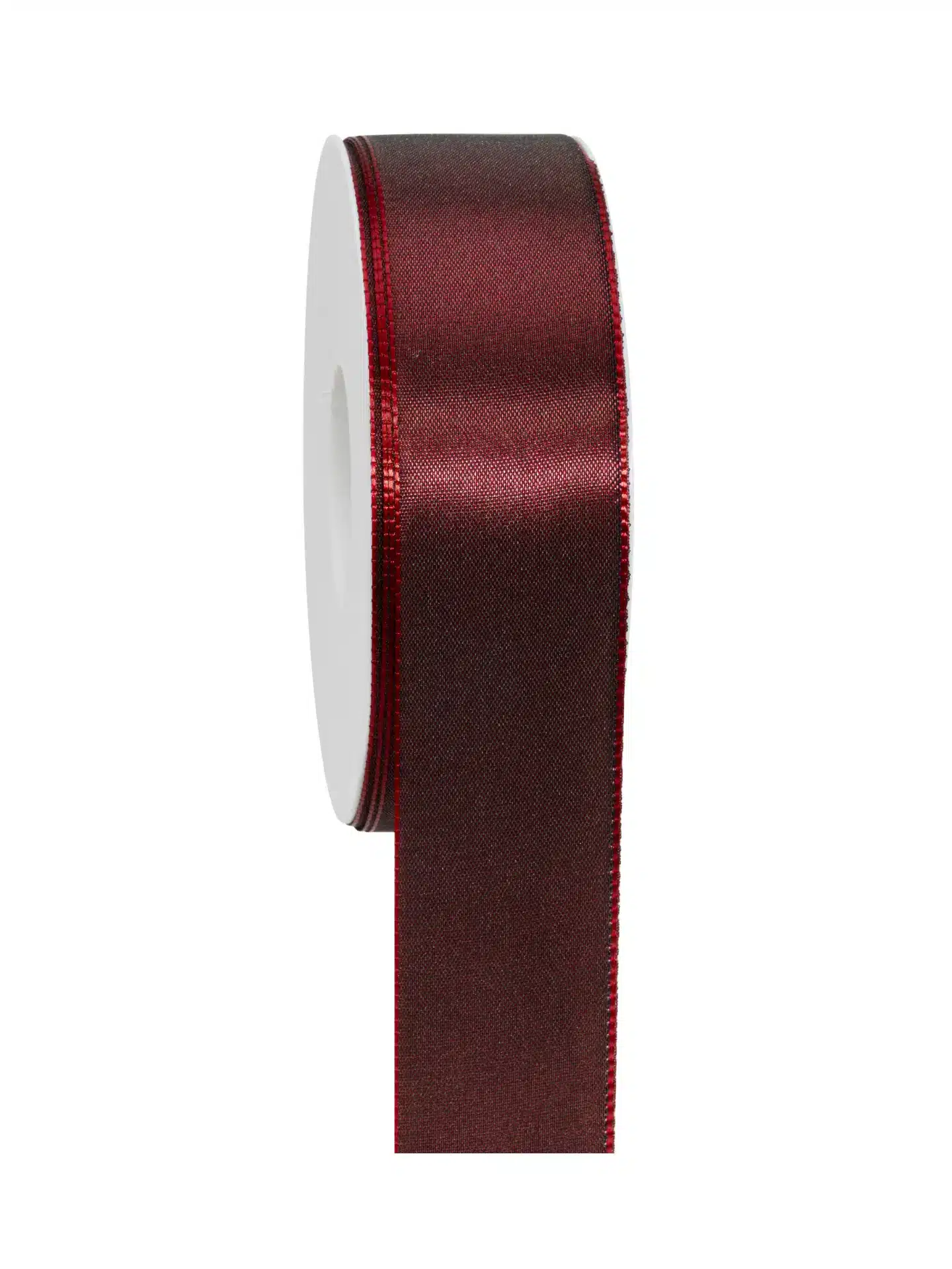 Geschenkband Basic - Taftband - bordeaux - 40mm - 50m - 884454027150