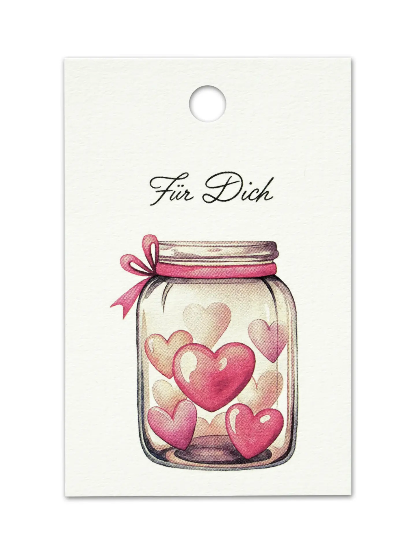 Geschenkband Für dich mit Herz - Anhänger - creme-multicolor - 80mm - 16m - 867938002116 Geschenkband Für dich mit Herz - Anhänger - creme-multicolor - 80mm - 16m - 867938002116