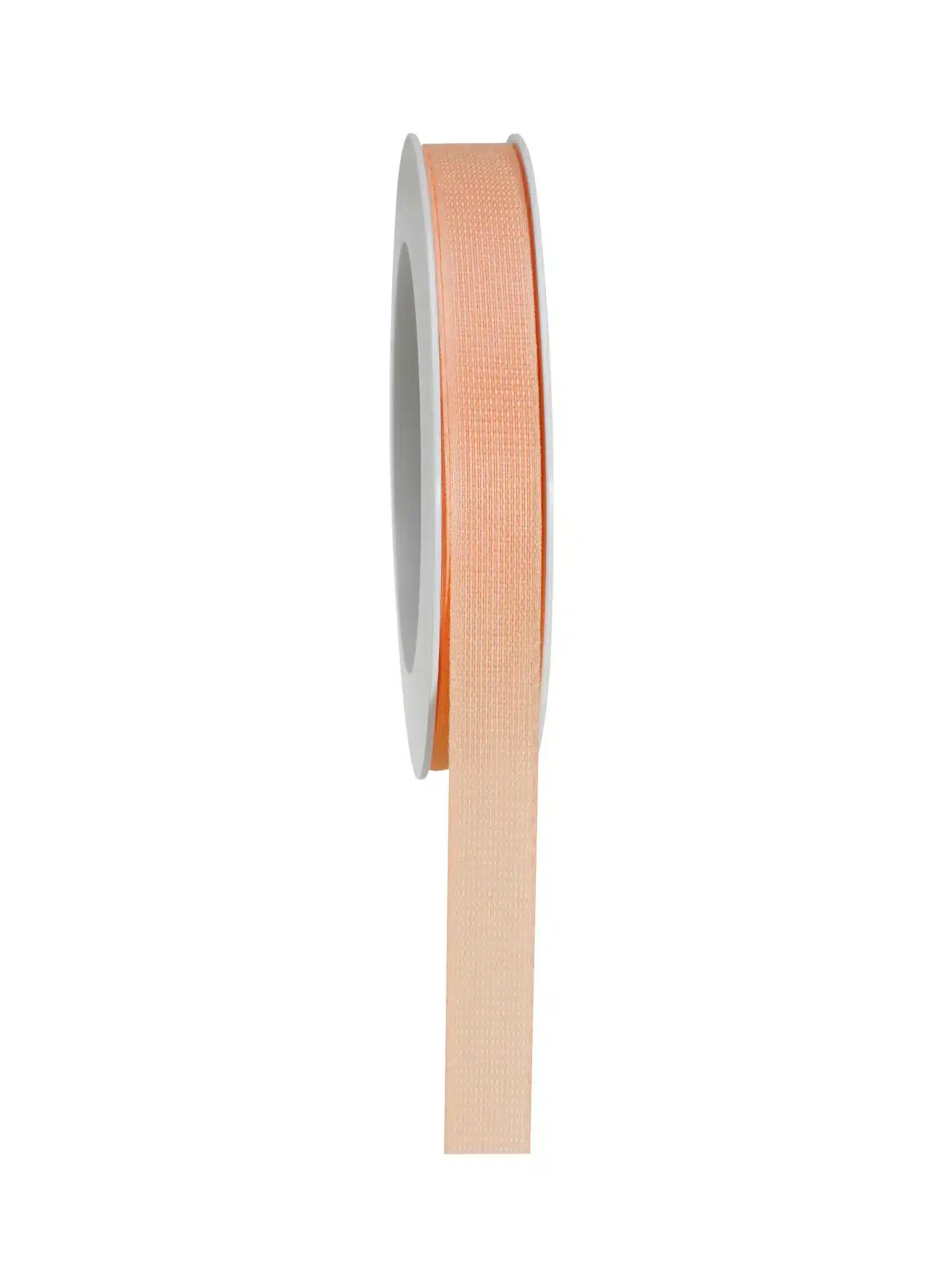 Geschenkband Linen Design - apricot - 15mm - 20m - 887801504220