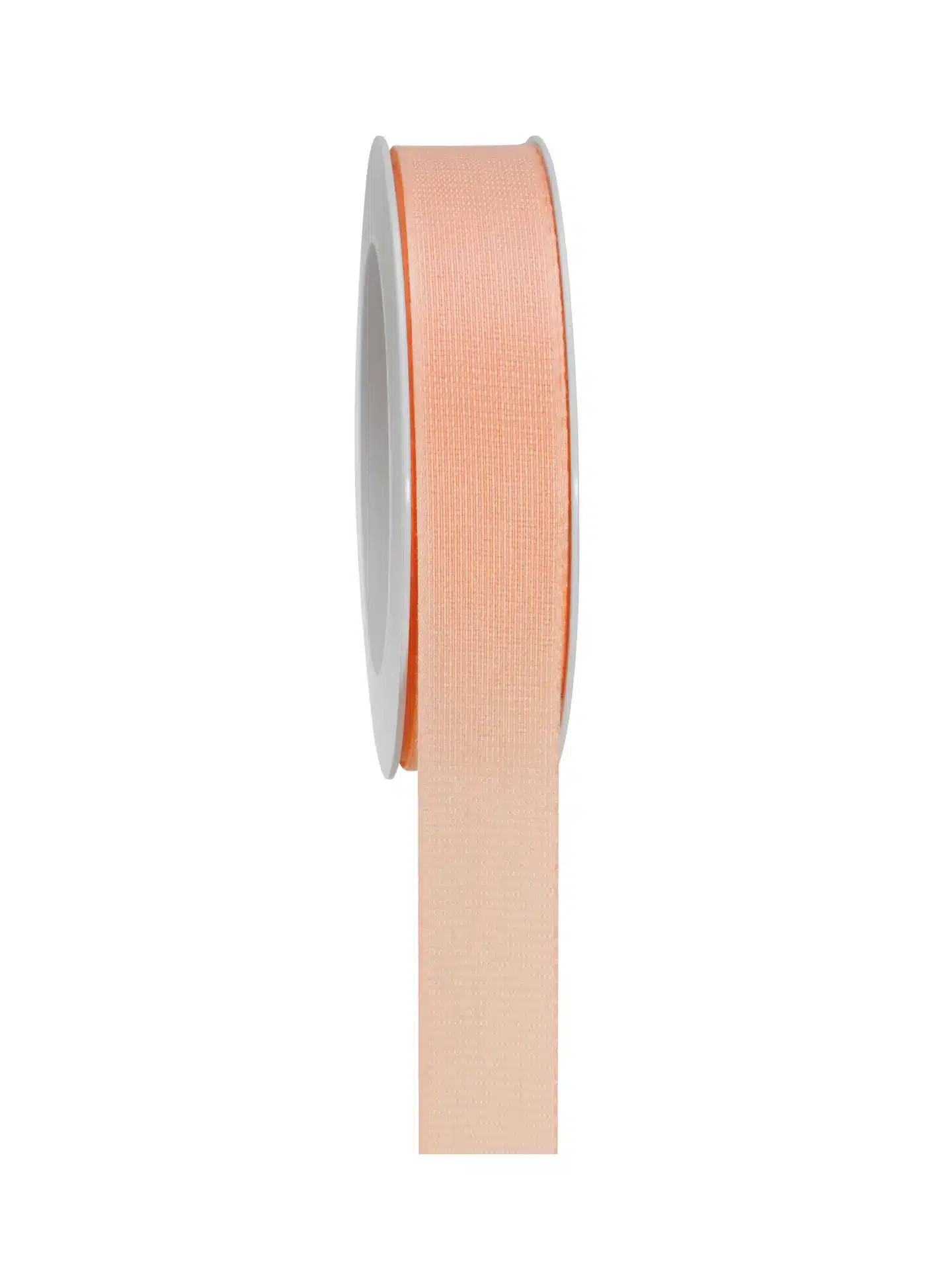 Geschenkband Linen Design - apricot - 25mm - 20m - 887802504220