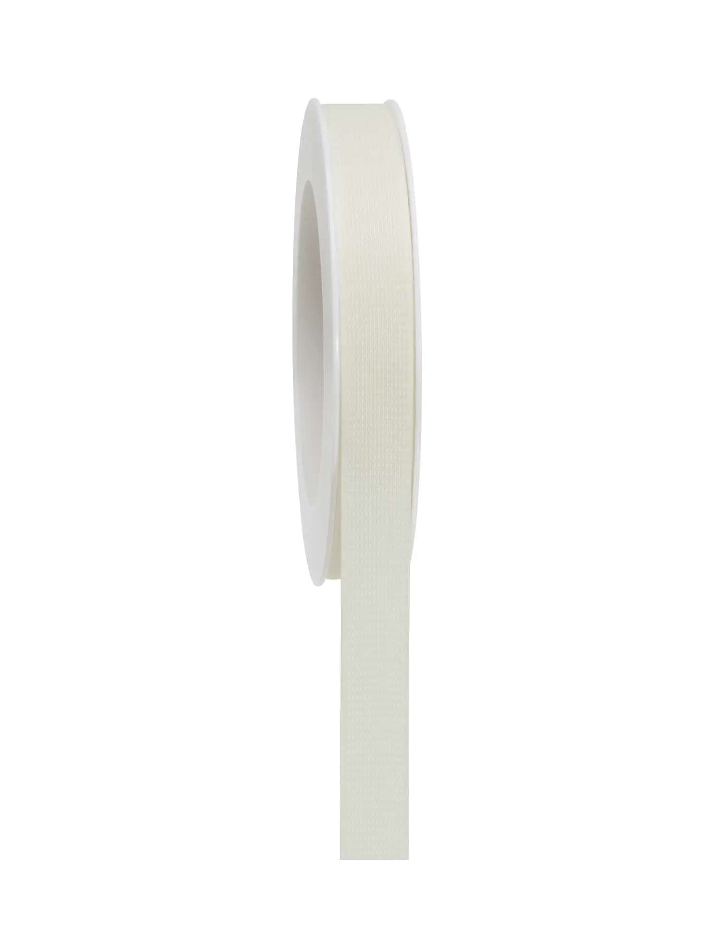 Geschenkband Linen Design - creme - 15mm - 20m - 887801542020