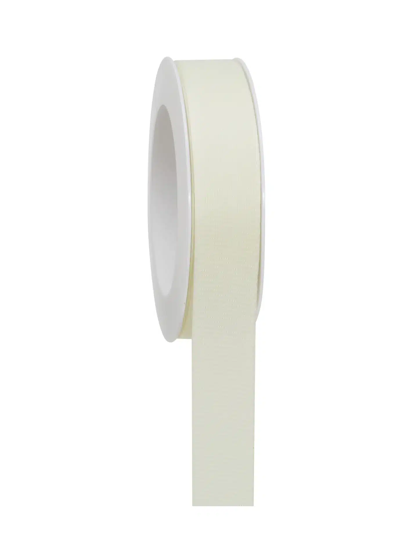 Geschenkband Linen Design - creme - 25mm - 20m - 887802502120 Geschenkband Linen Design - creme - 25mm - 20m - 887802502120