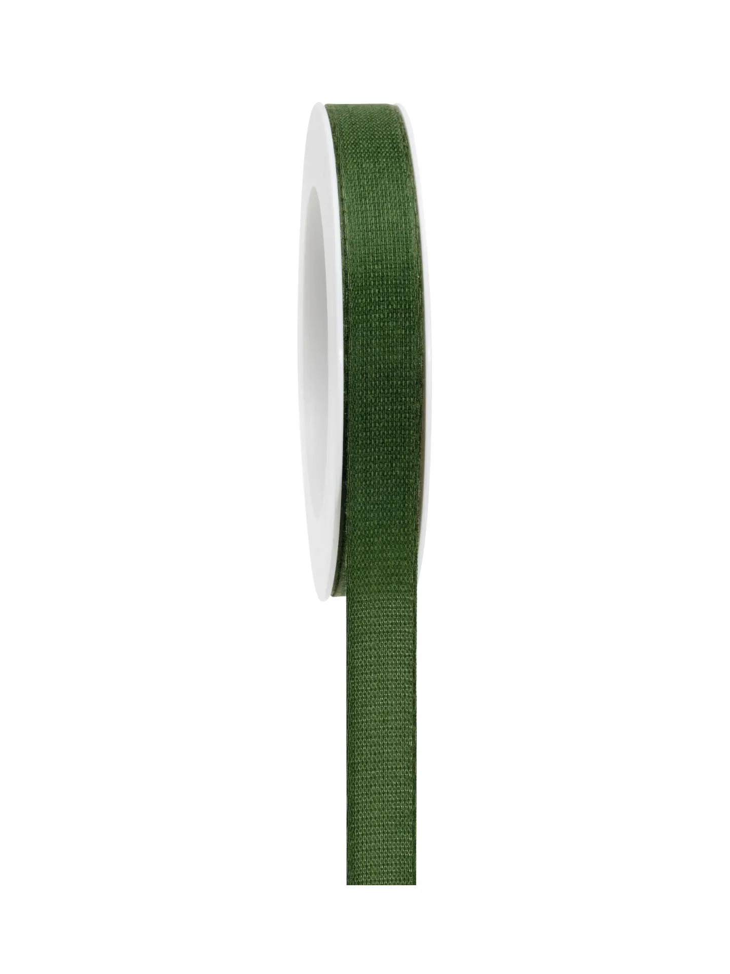 Geschenkband Linen Design - dkl.gruen - 15mm - 20m - 887801505920