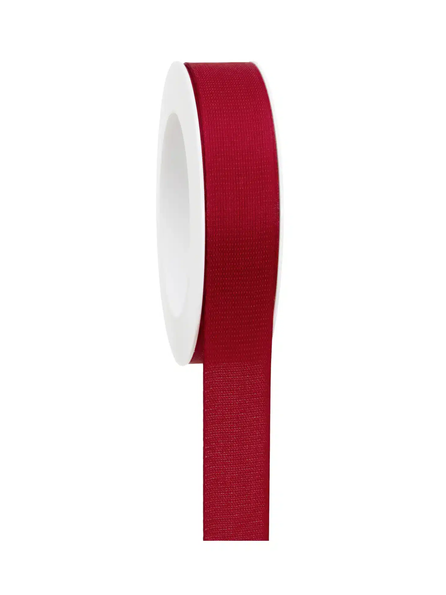 Geschenkband Linen Design - rot - 25mm - 20m - 887802502020