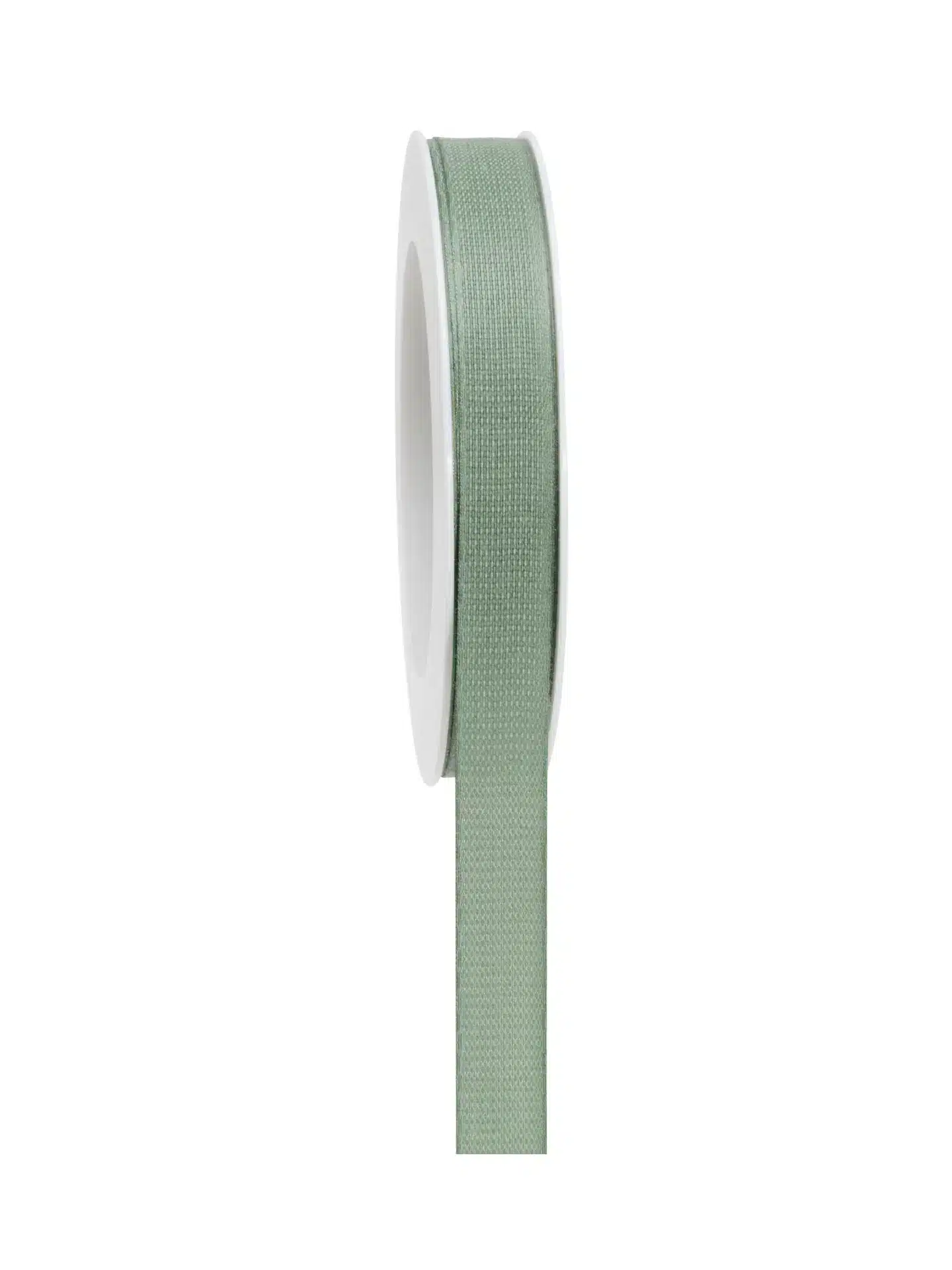 Geschenkband Linen Design - stone green - 15mm - 20m - 887801552720 Geschenkband Linen Design - stone green - 15mm - 20m - 887801552720
