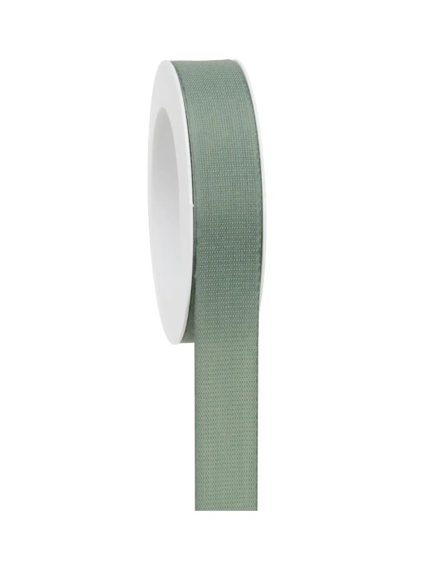 Geschenkband Linen Design - stone green - 25mm - 20m - 887802552720