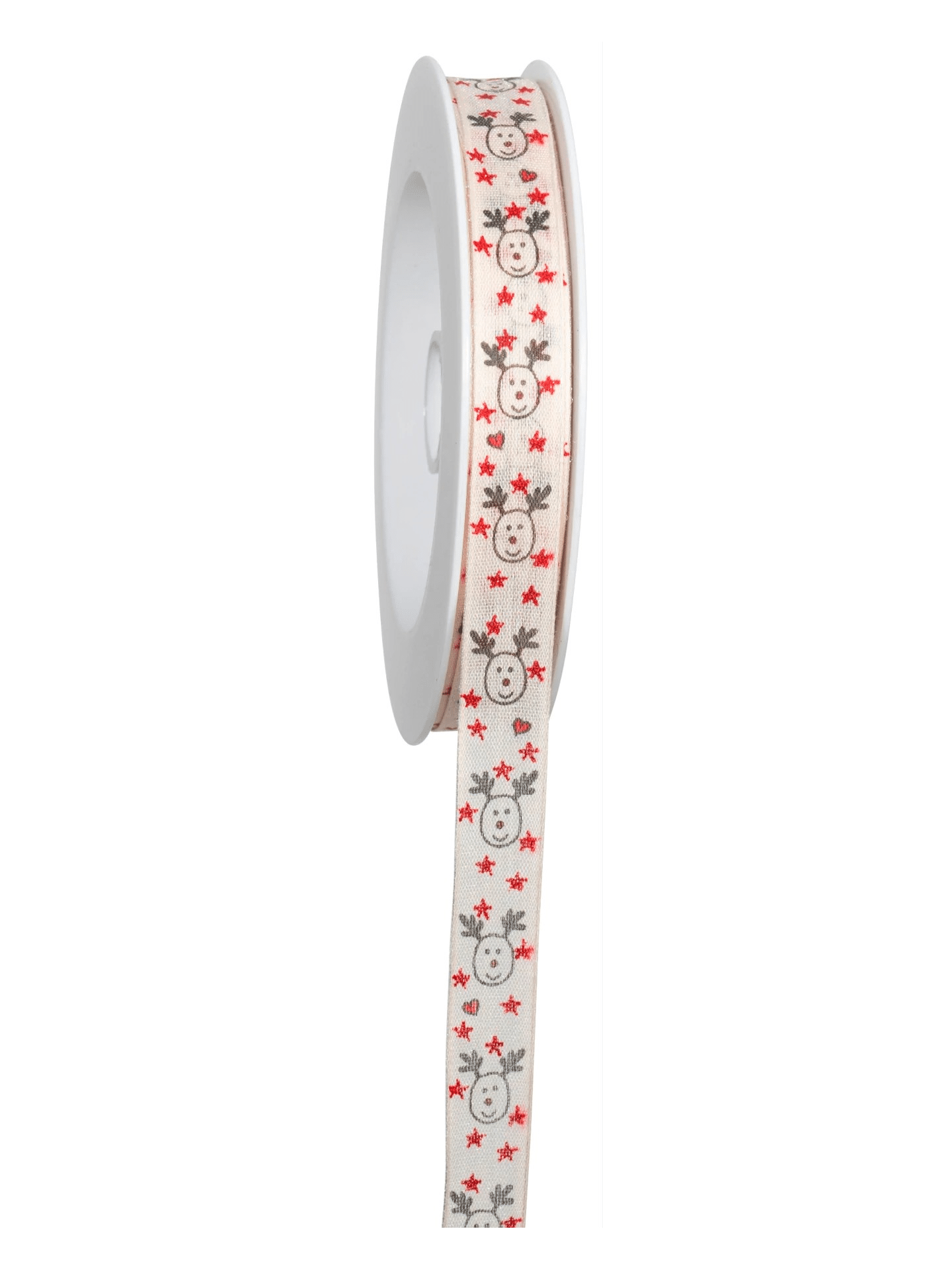 Geschenkband Spass-Elch creme 15mm - 871901502118 Geschenkband Spass-Elch creme 15mm - 871901502118