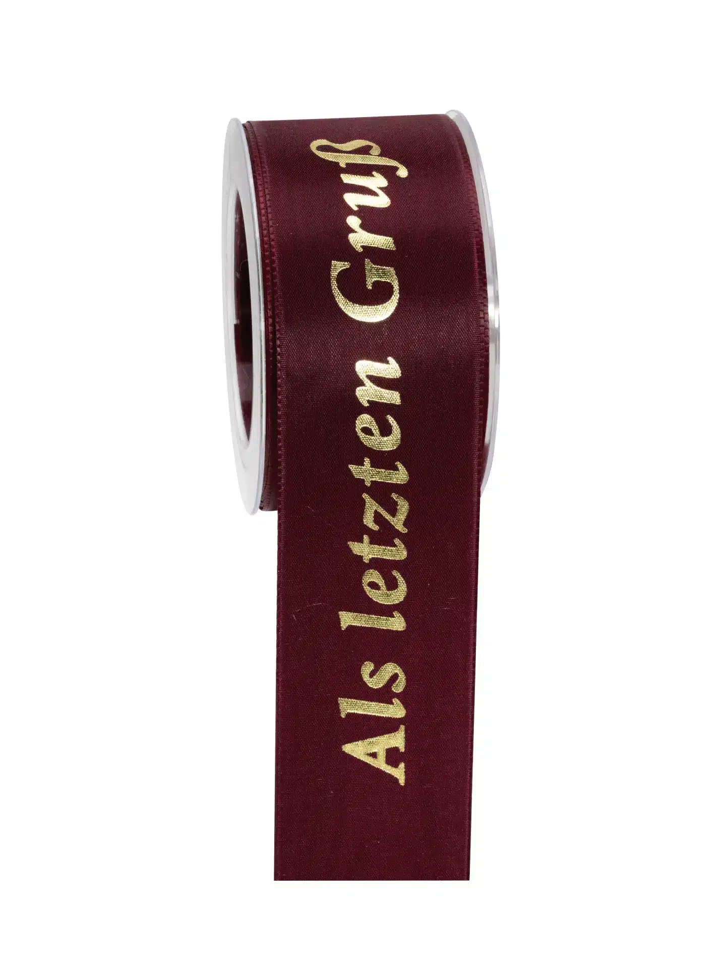 Geschenkband a.l.Gruß - kardinal-gold - 60mm - 20m - 887706002620