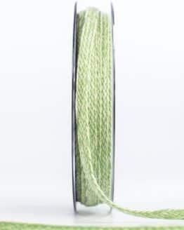 Flechtband, grün, 20 mm breit - dekoband