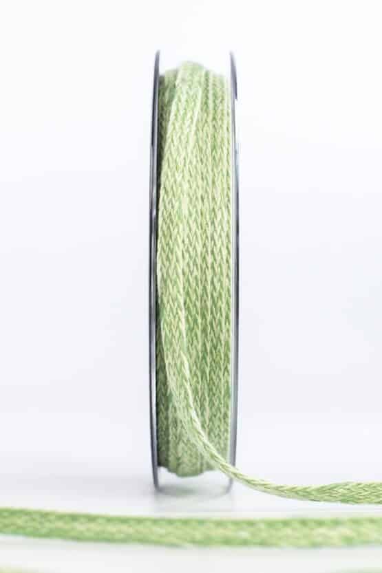 Flechtband, grün, 20 mm breit - dekoband