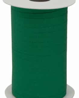 Glamour Glitzer-Kräuselband, dunkelgrün, 5 mm breit - geschenkband, polyband