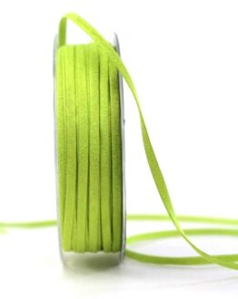 Kunstlederband hellgrün, 5mm breit