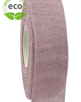 Nature Basic Leinenband, flieder, 40 mm breit, ECO - kompostierbare-geschenkbaender, geschenkband, eco-baender, dekoband, biologisch-abbaubar