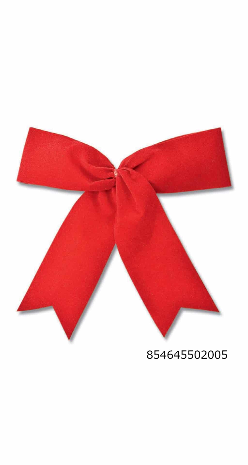 Samtschleife rot, Durchmesser ca. 19cm, Outdoor geeignet - weihnachtsband-2, geschenkverpackung, weihnachtsbaender, outdoor-bander, fertigschleifen