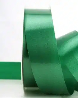 Wetterfestes Schleifenband grün, 40 mm - outdoor-bander, polyband