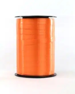 Polyband / Kräuselband, orange, 10 mm breit - polyband