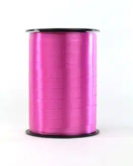 Polyband / Kräuselband, pink, 10 mm breit - polyband
