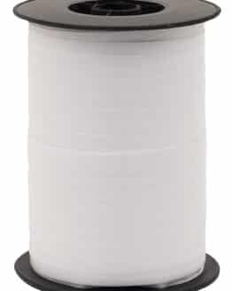 Polyband / Kräuselband, weiß, 10 mm breit