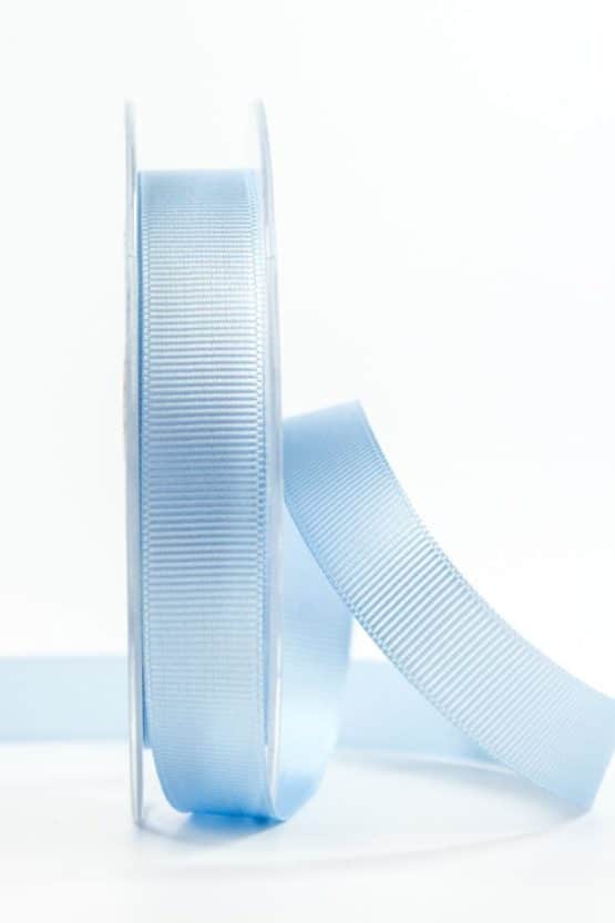 Ripsband, hellblau, 15 mm breit - geschenkband, geschenkband-einfarbig