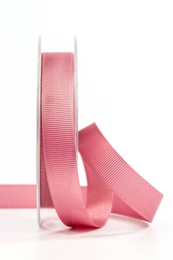 Ripsband, altrosa, 15 mm breit - geschenkband, geschenkband-einfarbig